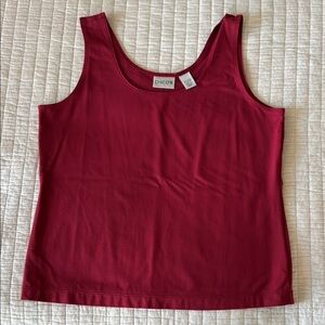 Chico's Red Sleeveless Women's Top